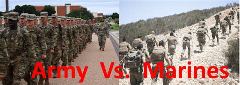 Army vs Marines culture comparison